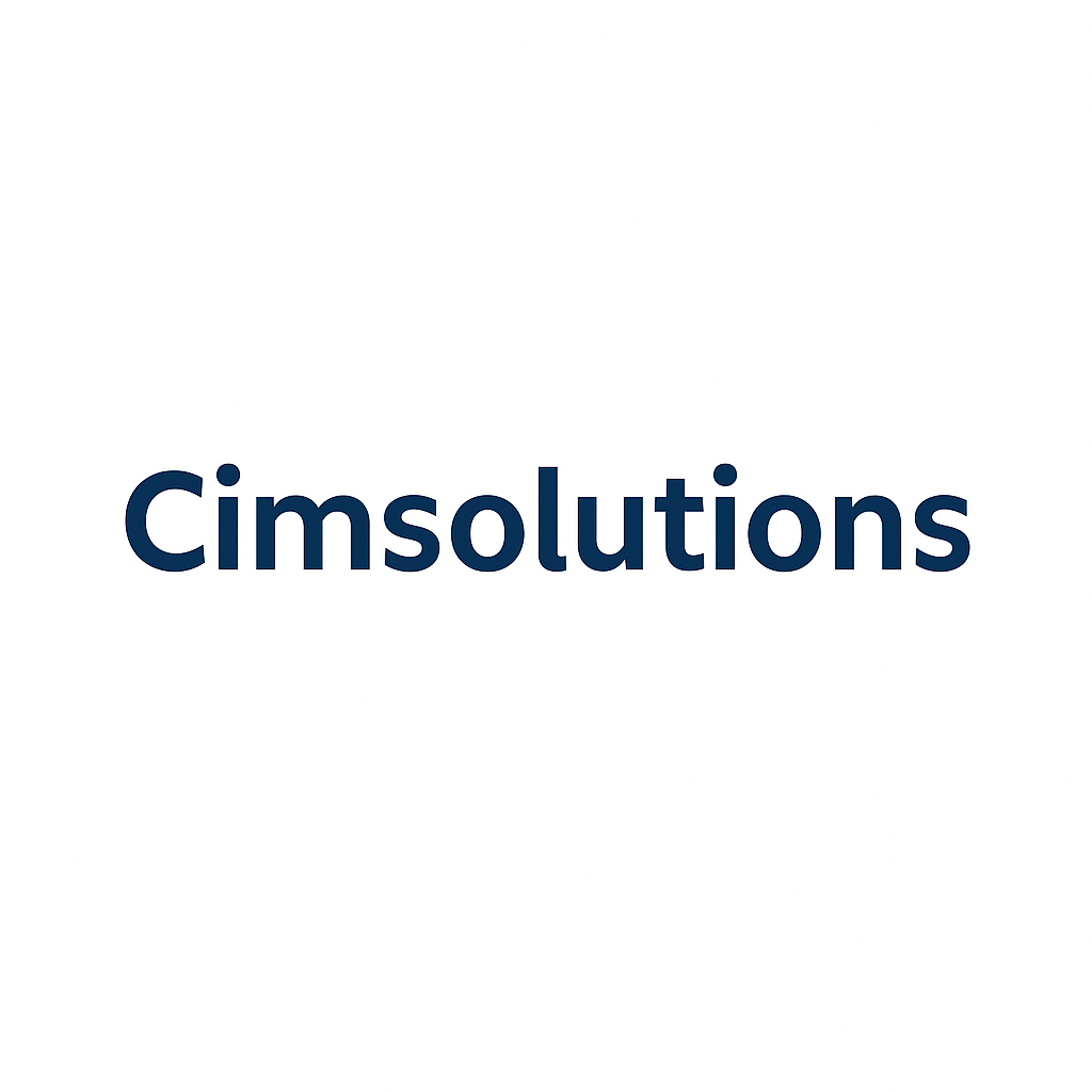 Home minimalistisch logo cimsolutions
